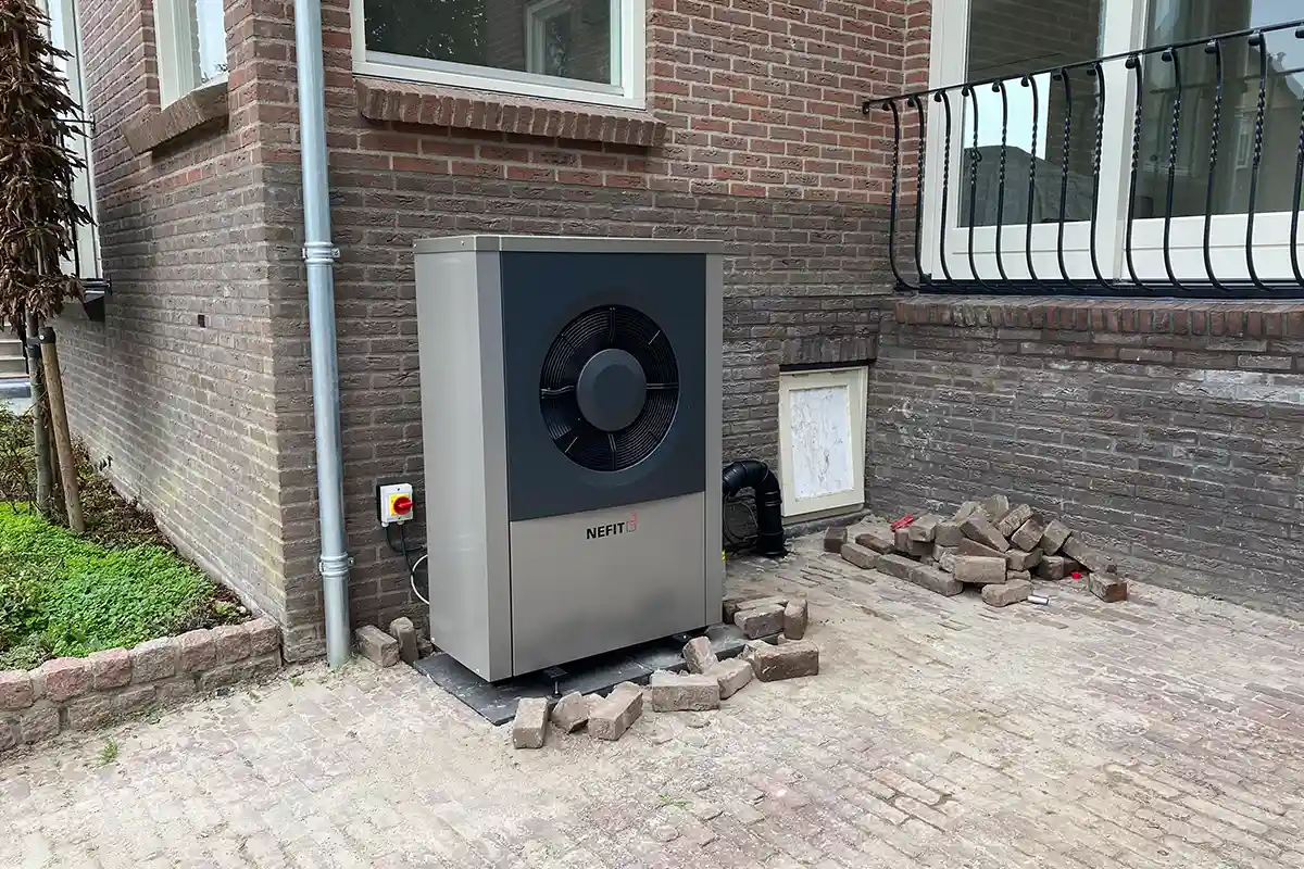 Verbouwing van woning met all-electric warmtepomp in Eemdijk