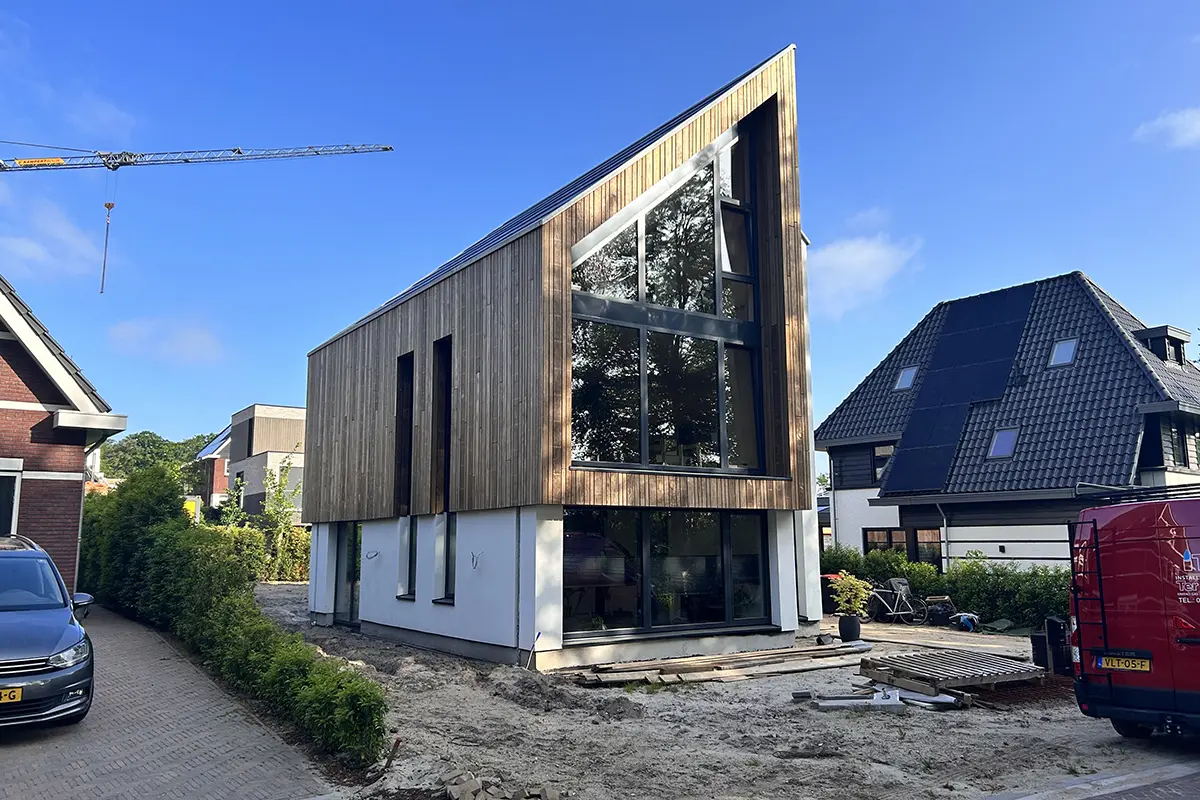 Nieuwbouw passief huis