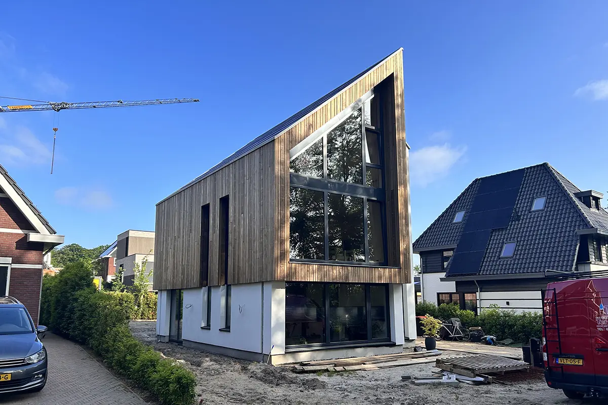 Nieuwbouw passief huis