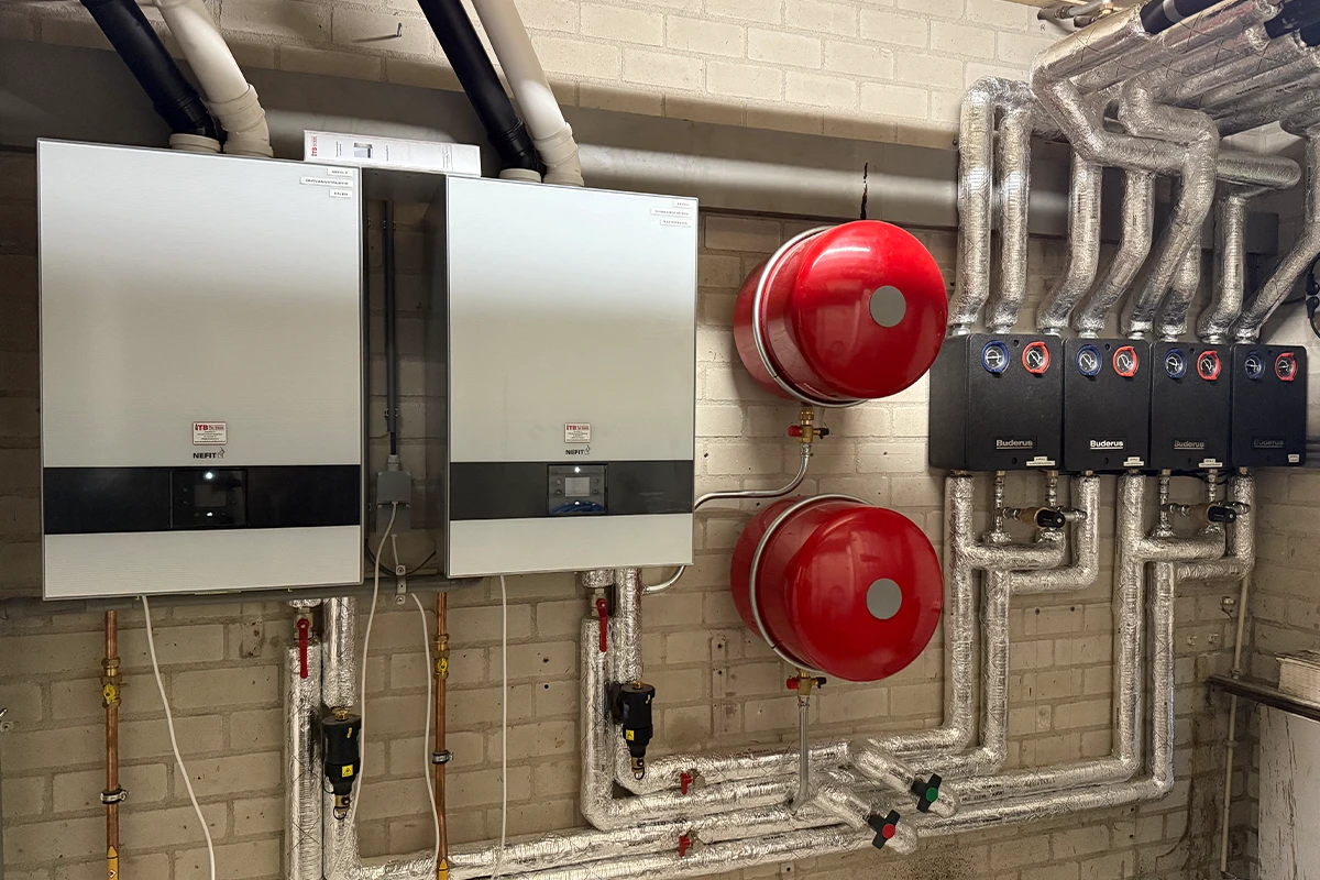 CV-ketels met CV-regeling
